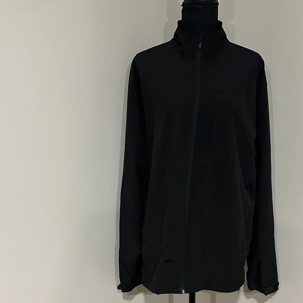 *WALTER HAGEN* Men’s Black Full-Zip Hydro Halt Utility Jacket Size Medium